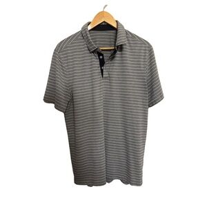 Lululemon Gray Polo Shirt Athletic Fit